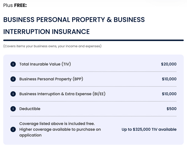Business Personal Property & Business Interruption Insurance Business Personal Property & Business Interruption Insurance